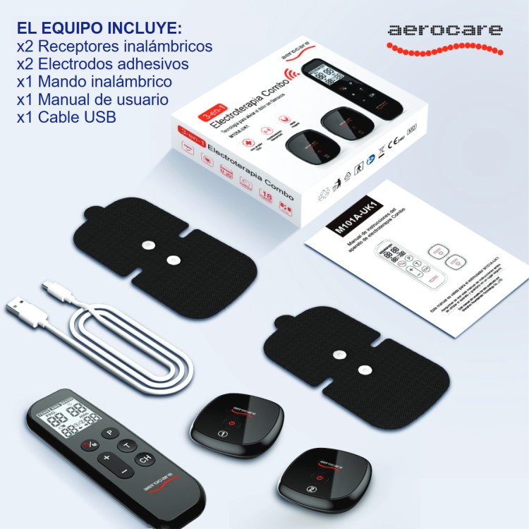 AeroCare TEMS-EMS Massageador M101A-UK1