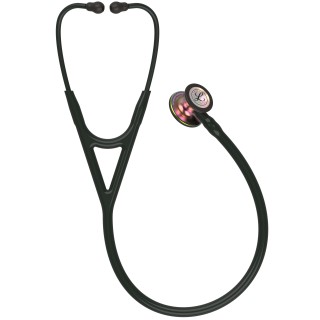 Estetoscópio 3M Littmann Cardiology IV Preto Arco-íris 6165