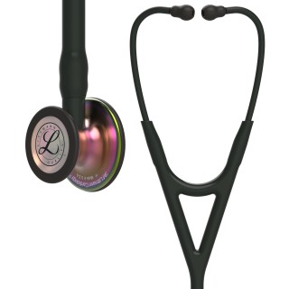 Estetoscópio 3M Littmann Cardiology IV Preto Arco-íris 6165
