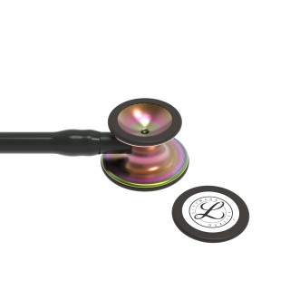 Estetoscópio 3M Littmann Cardiology IV Preto Arco-íris 6165