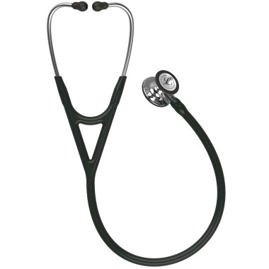 Estetoscópio 3M Littmann Cardiology IV Preto Espelhado 6177