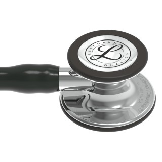 Estetoscópio 3M Littmann Cardiology IV Preto Espelhado 6177