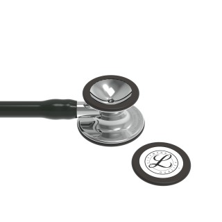 Estetoscópio 3M Littmann Cardiology IV Preto Espelhado 6177