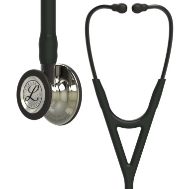 Estetoscópio 3M Littmann Cardiology IV Preto Champanhe 6179