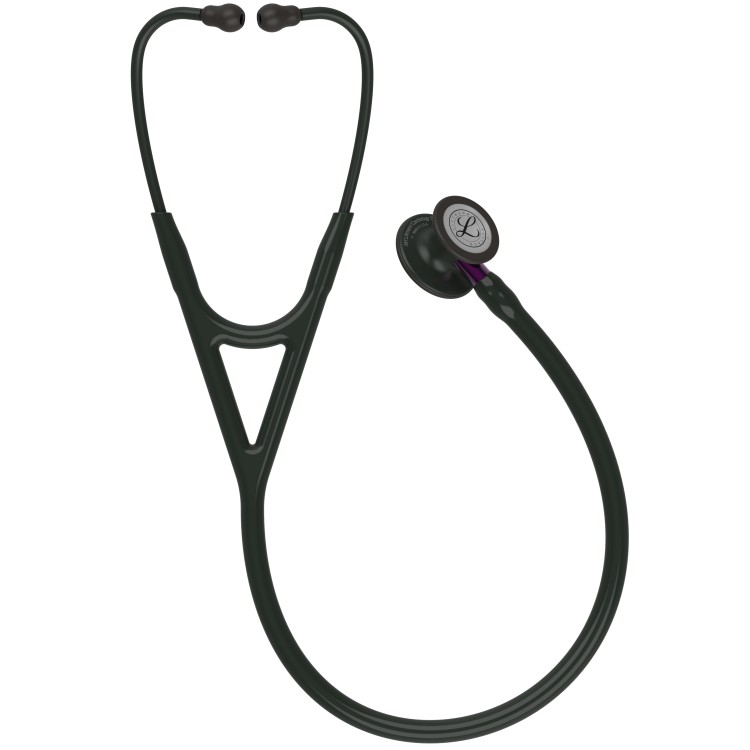 Estetoscópio 3M Littmann Cardiology IV Preto Roxo 6203