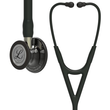 Estetoscópio 3M Littmann Cardiology IV Preto Cinza Fumê 6204