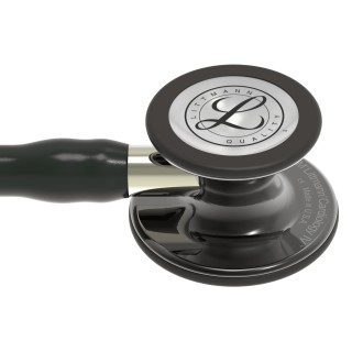 Estetoscópio 3M Littmann Cardiology IV Preto Cinza Fumê 6204