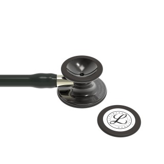Estetoscópio 3M Littmann Cardiology IV Preto Cinza Fumê 6204