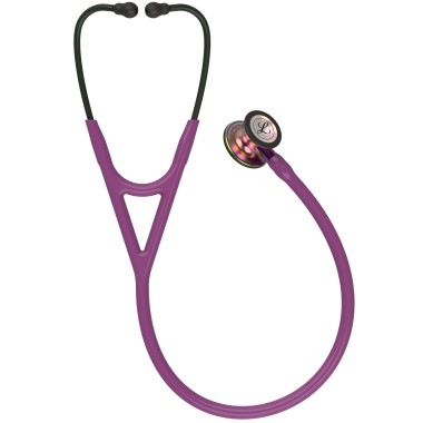 Estetoscópio 3M Littmann Cardiology IV Ameixa Arco-íris 6205