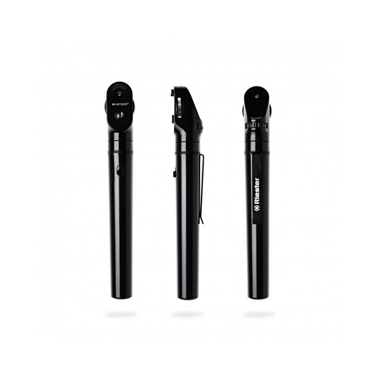 Oftalmoscopio Riester E-SCOPE luz LED Negro Oftalmoscopio Riester E-SCOPE luz LED Negro