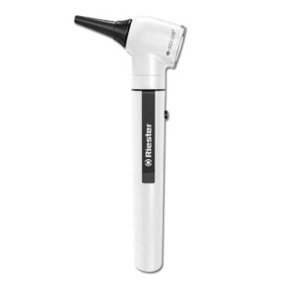 Otoscopio Riester E-SCOPE luz LED Fibra óptica blanco