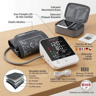 Comprar Tensiómetro Digital BSP13 (con voz) - centralmedicos.com