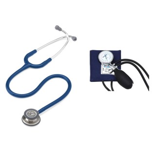 Estetoscópio Littmann Classic III + Tensiómetro RM com Pera