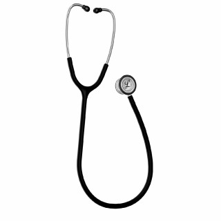 Fonendoscopio Littmann Classic III 5620C negro con acabado satinado